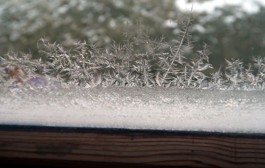 frost, nature, winter, cold, gel, snow, ice, house, window HD wallpaper