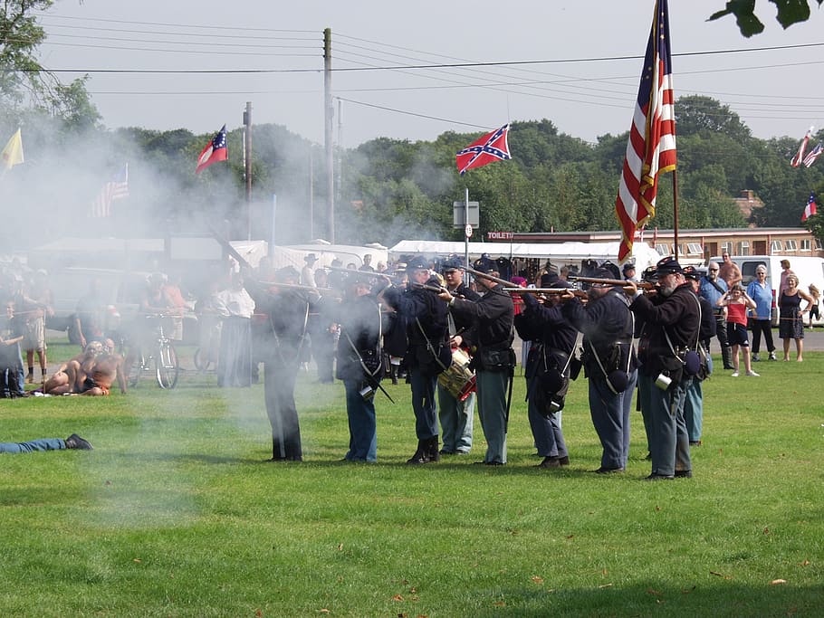 army, guns, guard, usa, show, crowd, group of people, large group of people HD wallpaper
