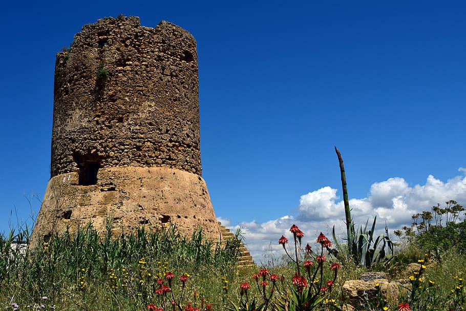 tower, lapsed, old, ruin, abandoned, architecture, building, HD wallpaper