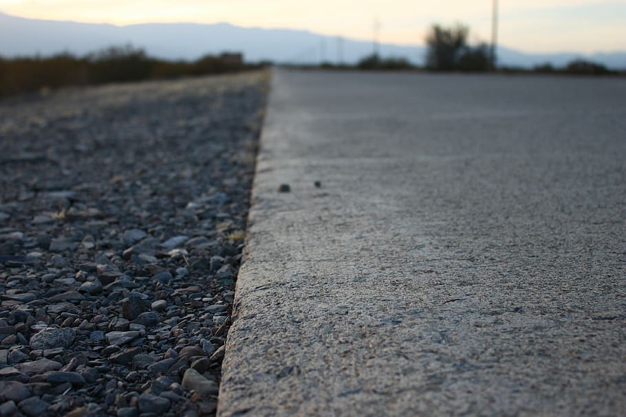 route, asphalt, edge, road, on road, banquina, roads, surface level HD wallpaper