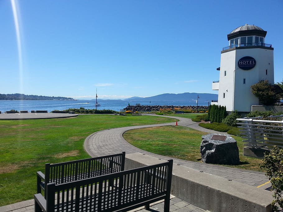 lighthouse, bellwether, bellingham, architecture, built structure HD wallpaper