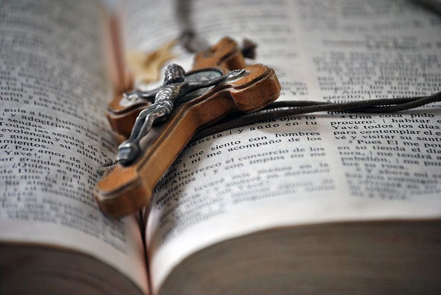scripture, holy, testament, spirituality, crucifix, bible, religion HD wallpaper