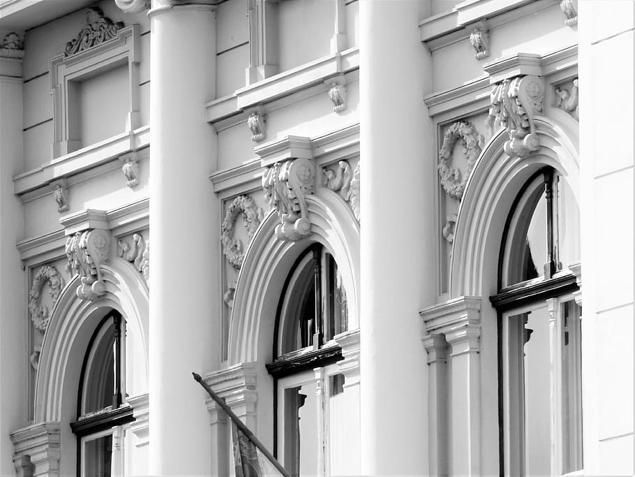 Building, Monument, Architecture, Window, column, nagykőrös HD wallpaper