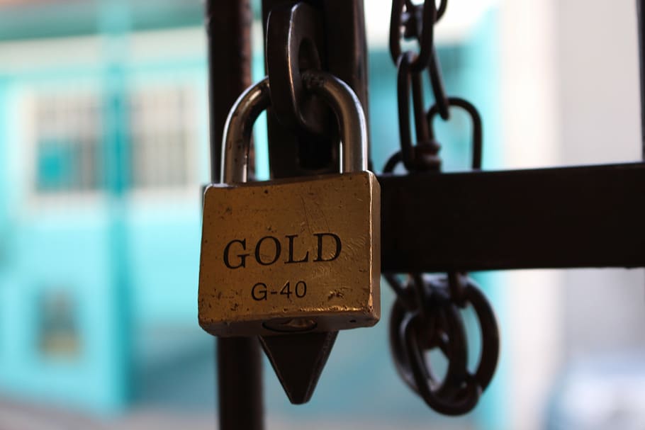 padlock, security, safety, close-up, communication, hanging HD wallpaper