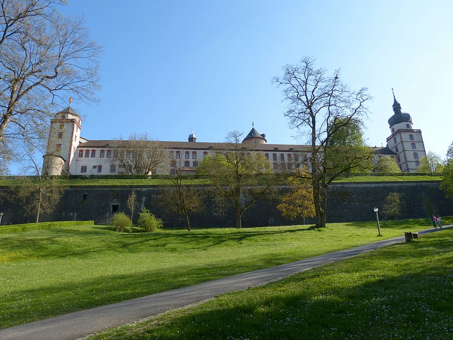 würzburg, bavaria, swiss francs, fortress, castle, fixed, marienberg, HD wallpaper