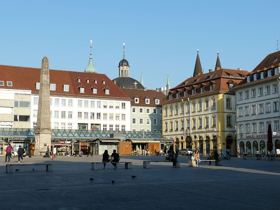 würzburg, bavaria, swiss francs, historically, old town, architecture