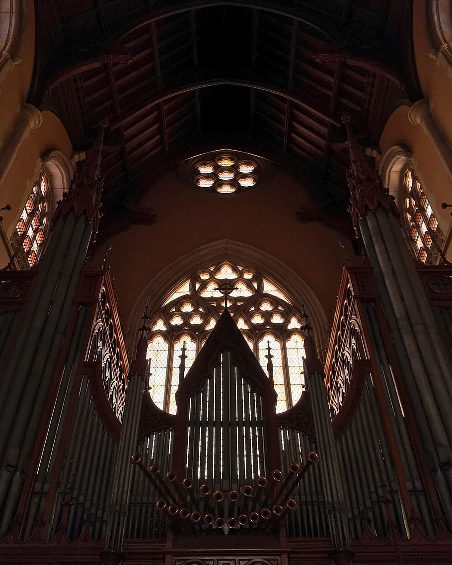 architecture, building, structure, church, cathedral, interior HD wallpaper