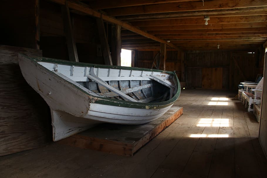 boat, attic, rustic, architecture, boating, old, wood - material HD wallpaper
