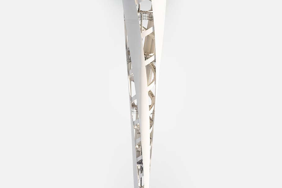 architecture, building, infrastructure, establishment, white HD wallpaper