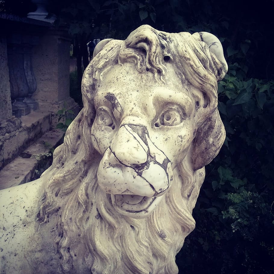 leo, statue, antiquity, art and craft, representation, sculpture HD wallpaper