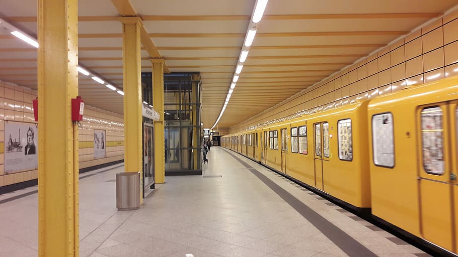 berlin, east, subway, public transportation, mode of transportation HD wallpaper
