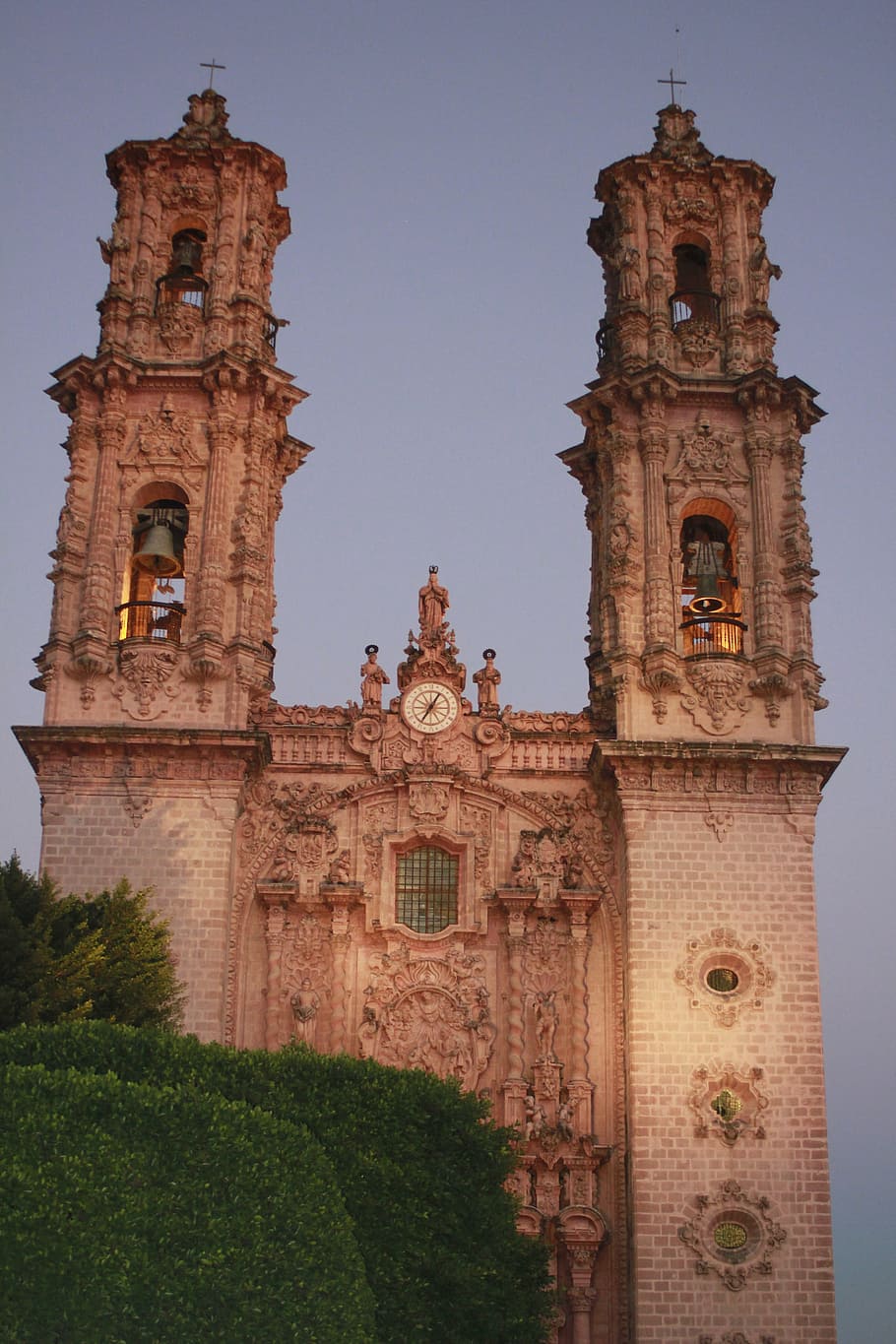 taxco, guerrero, mexico, cathedral, santa prisca, church, architecture, HD wallpaper