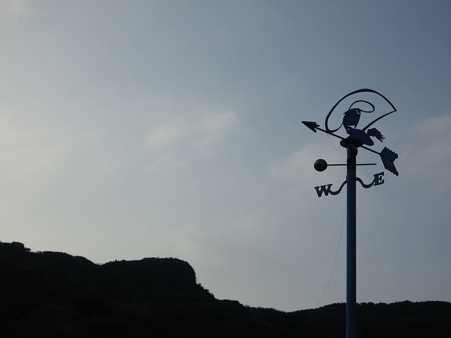 keelung, index, wind direction, sky, low angle view, nature HD wallpaper