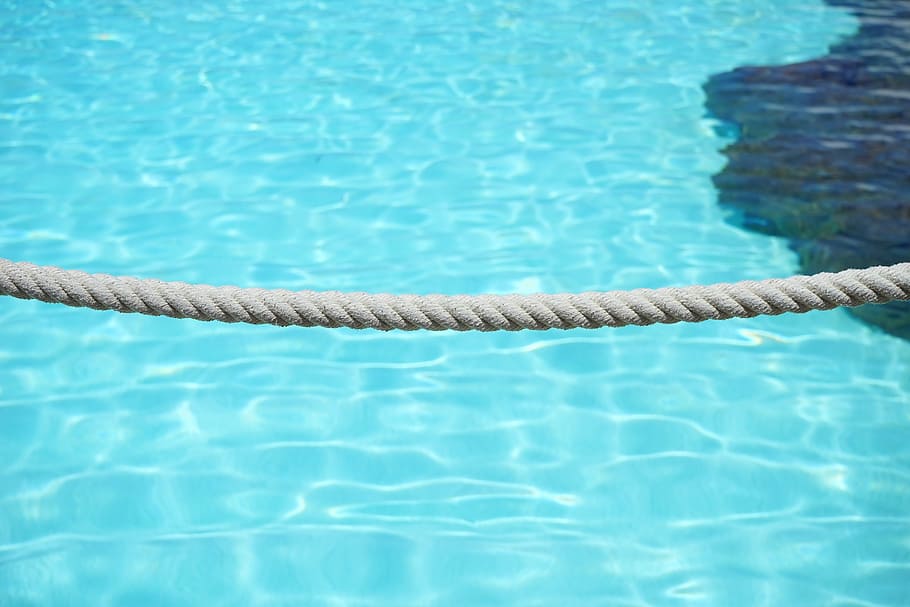 close-up photo of gray rope, cable barrier, shut off, fixing HD wallpaper