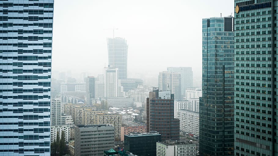 photo of gray metal high rise building, architecture, tower HD wallpaper