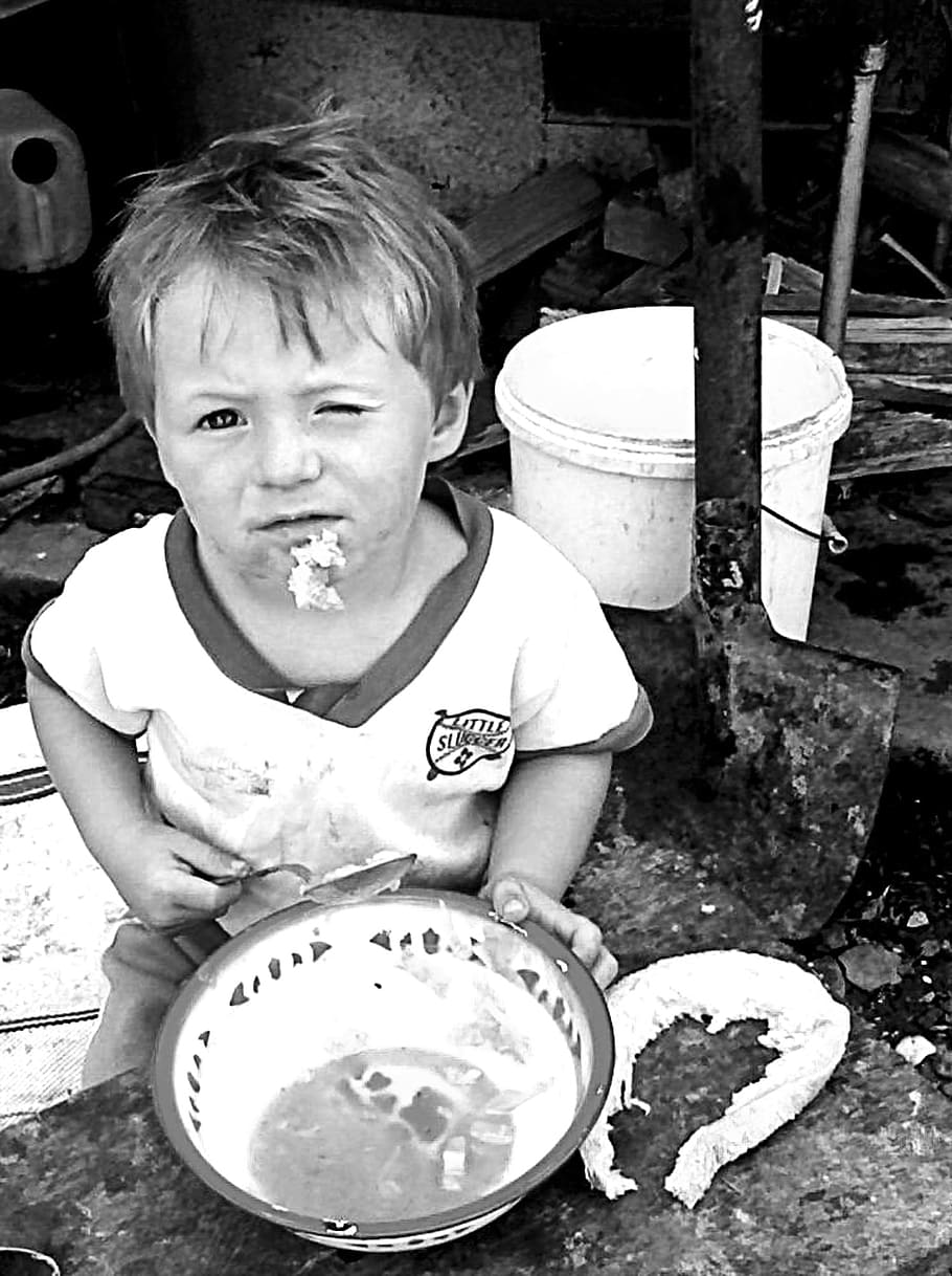Poverty, Work, Region, Retro, Old, kid, photography, child HD wallpaper