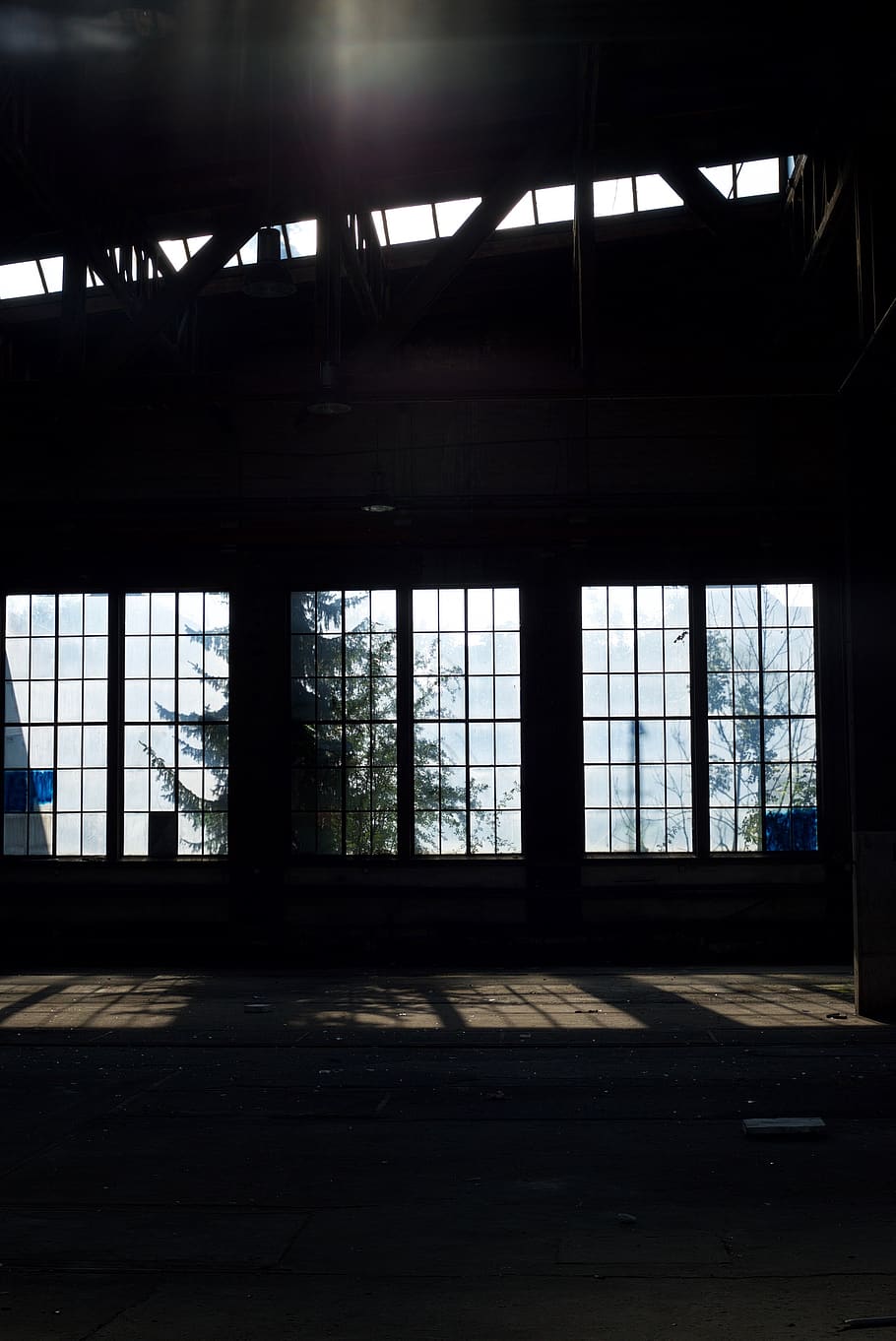 architecture, building, infrastructure, dark, window, sunlight HD wallpaper