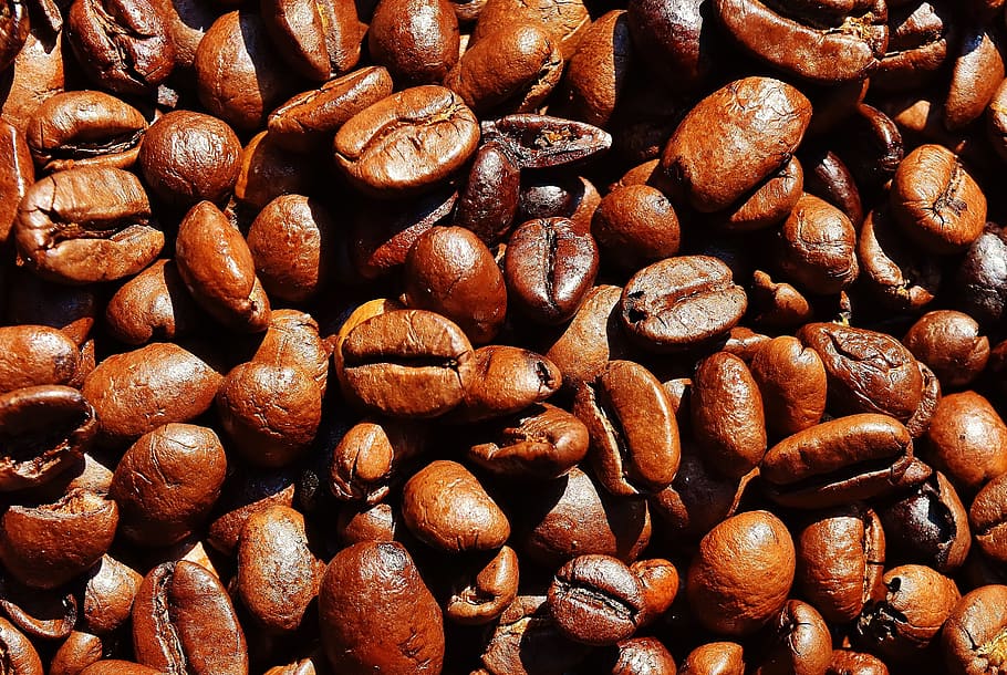 coffee, coffee beans, cafe, roasted, caffeine, brown, aroma HD wallpaper
