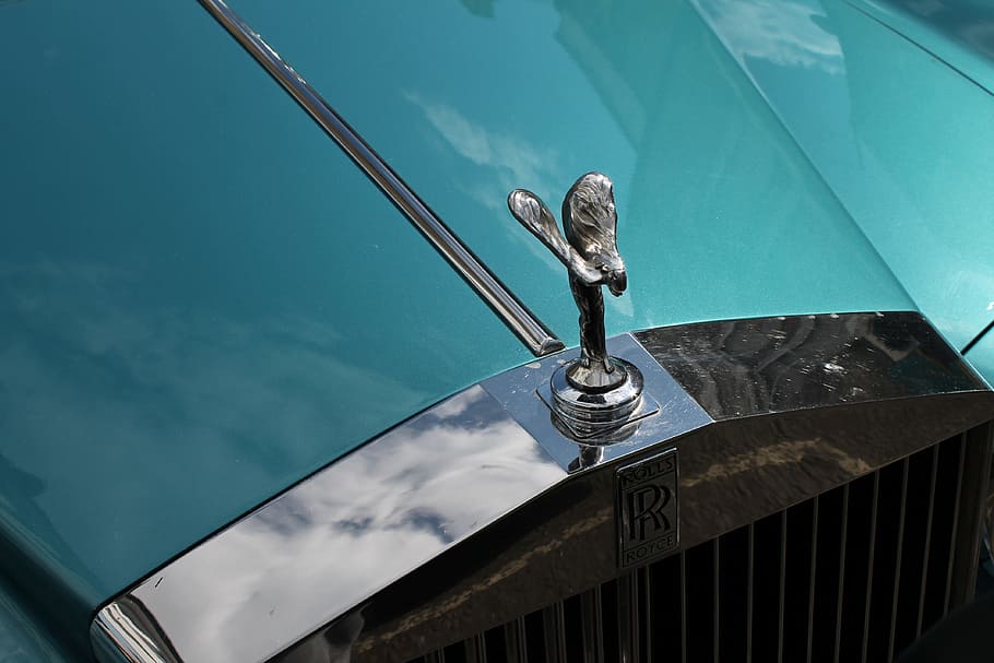 rolls royce, statuette, logo, car, water, no people, metal HD wallpaper