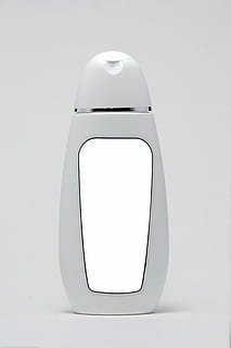 white and gray container on white surface, tube, shampoo, empty HD wallpaper