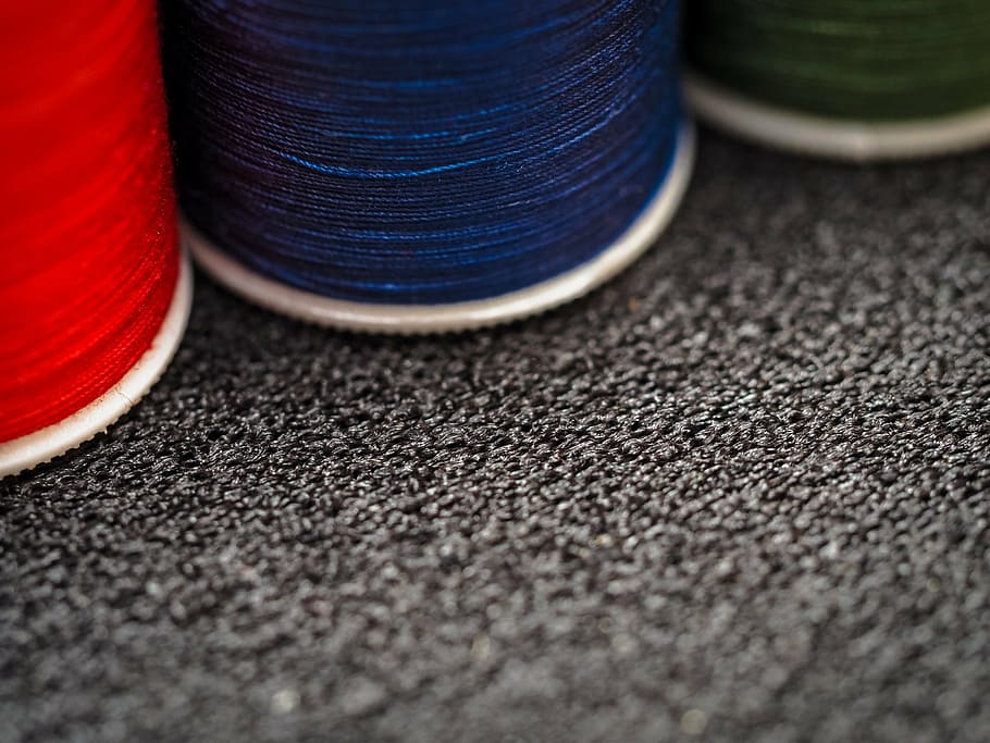 thread spool, background, yarn, decoration, wooden reel, art HD wallpaper