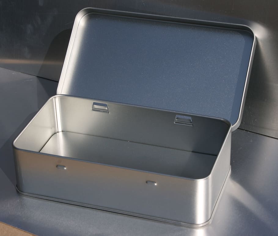 tin can rectangular, jewelry box, 1a-box shop, technology, wireless technology HD wallpaper