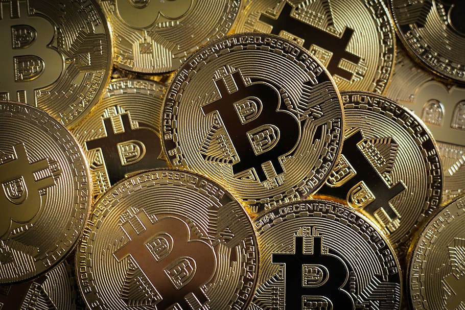Bitcoin lot, finance, currency, crypto, cryptocurrency, investment, HD wallpaper