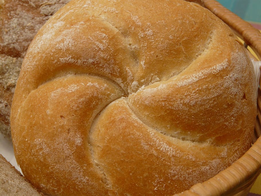 Breakfast, Roll, Eat, Food, arouse, baked, bread, food and drink HD wallpaper