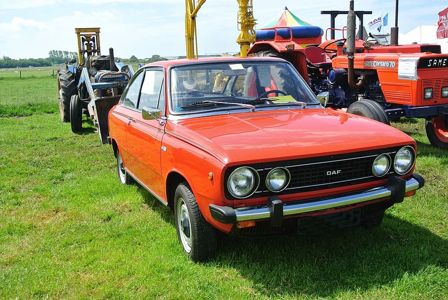Daf, Auto, Oldtimer, Classic, Automotive, vehicle, car, transportation HD wallpaper