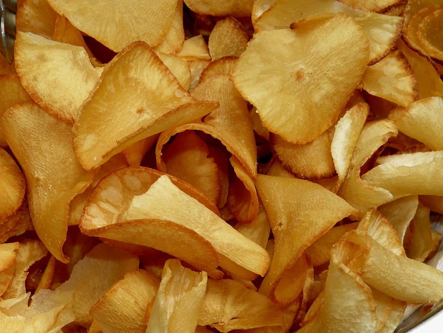 fried potato chips, Cassava, Eat, Food, Nutrition, costa rica, HD wallpaper