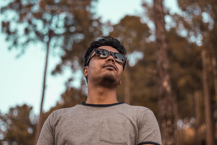 man, thinking, handsome, nepali, person, face, portrait, vintage HD wallpaper