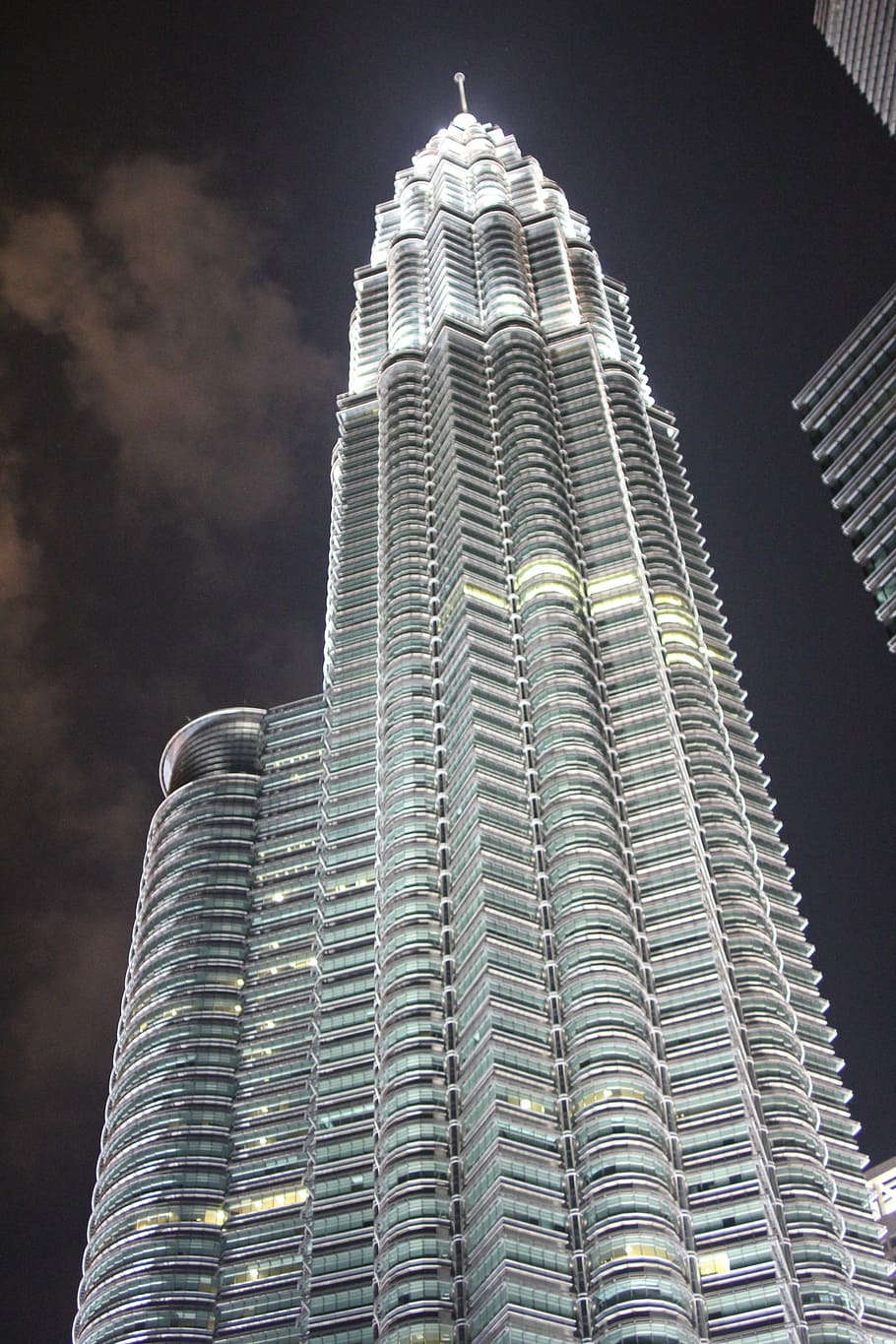 Tower, Lit, Dark, House, High, skyscraper, architecture, building exterior HD wallpaper
