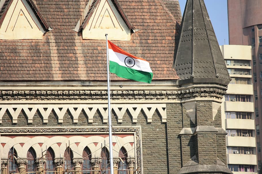 india, flag, building, built structure, building exterior, architecture HD wallpaper