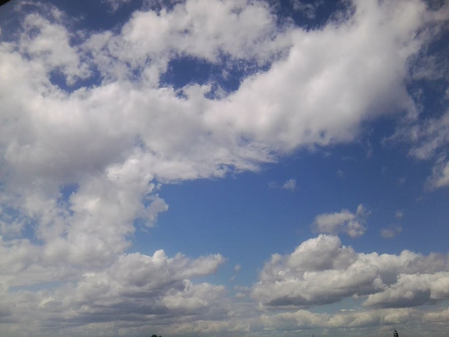 sky, summer, clouds, cloud - sky, cloudscape, beauty in nature HD wallpaper
