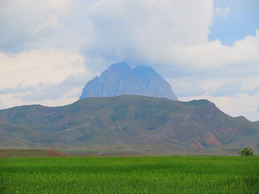 mountain, landscape, travel, sky, nature, panoramic, cloud HD wallpaper