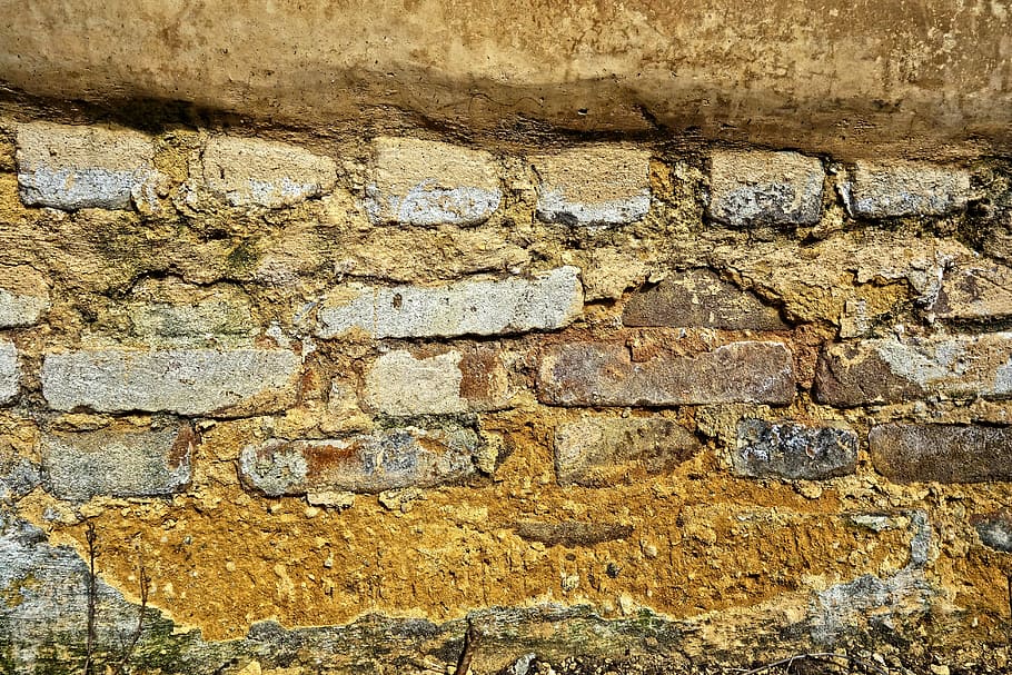brick wall, masonry, mortar, sand and clay, ancient, traditional, HD wallpaper