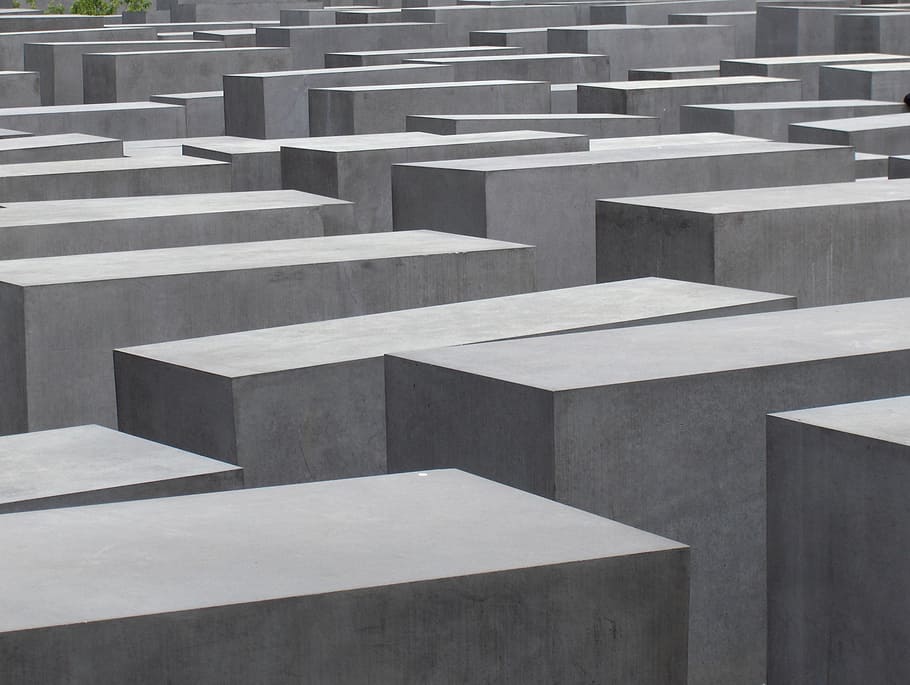 berlin, monument, holocaust memorial, architecture, city, in a row HD wallpaper