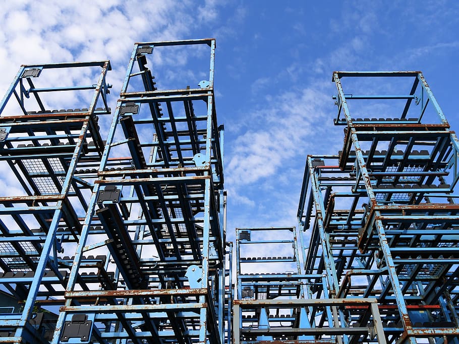 transport, frames, stack, logistics, stock, industry, packaging HD wallpaper