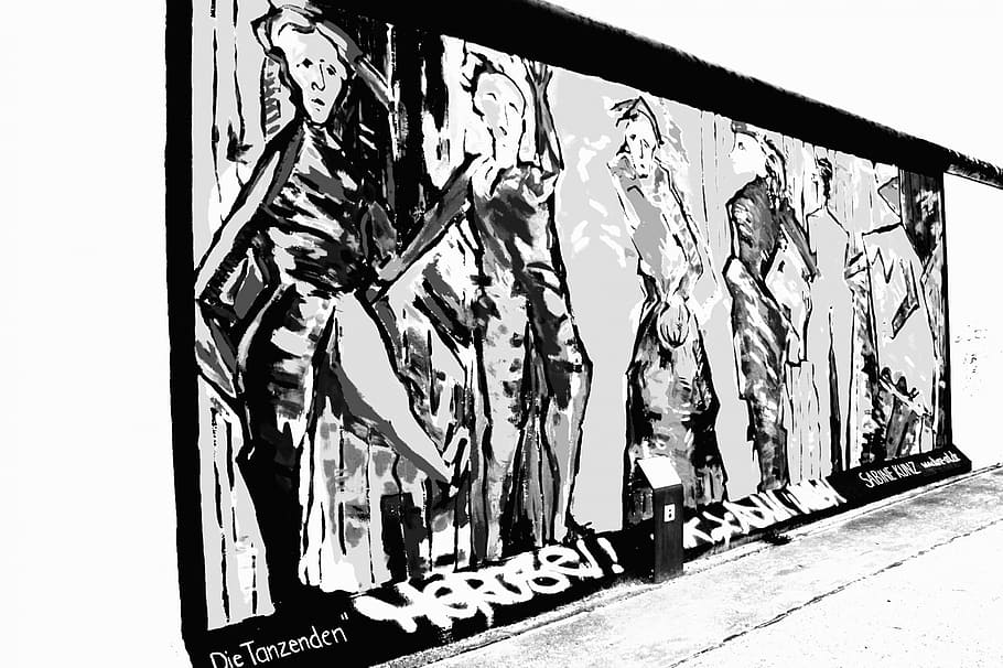berlin, wall, art, germany, graffiti, communism, war, art and craft HD wallpaper