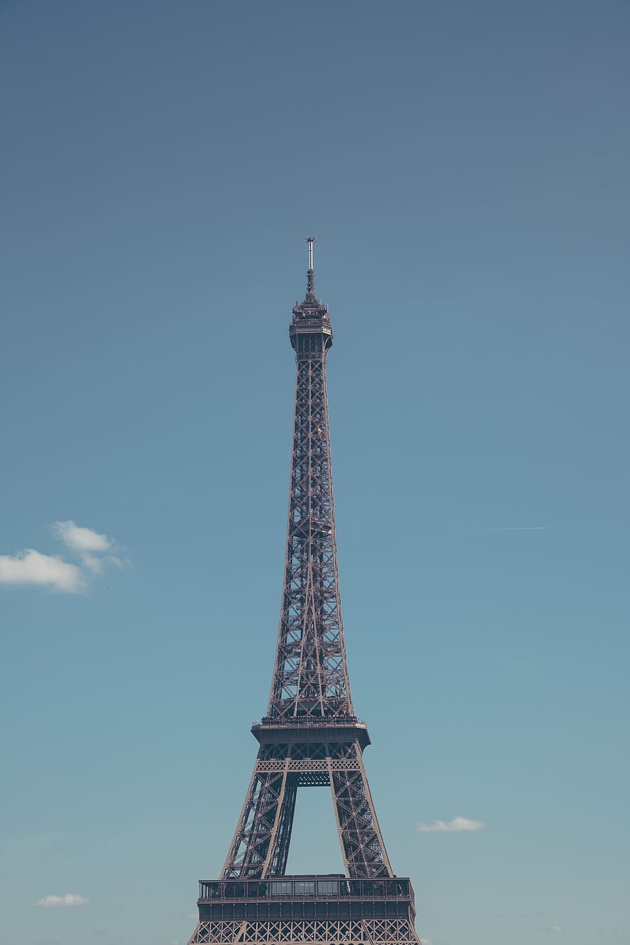 Eiffel tower, Eiffel Tower, Paris during daytime, blue sky, architecture HD wallpaper