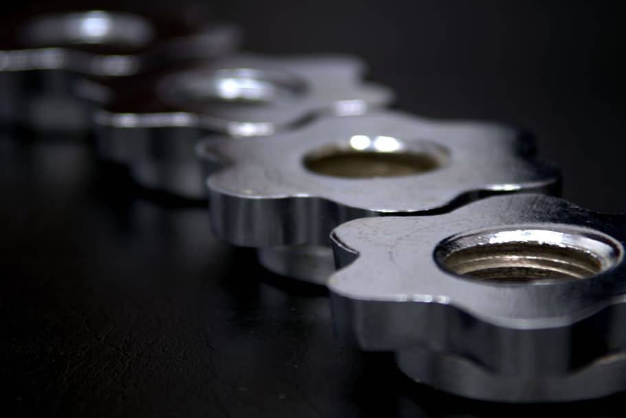 nuts, screw, metal, thread, section, the industry, silver, fit HD wallpaper