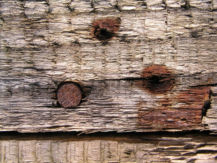 wood, background, nail, rust, texture, textured, wood - material HD wallpaper