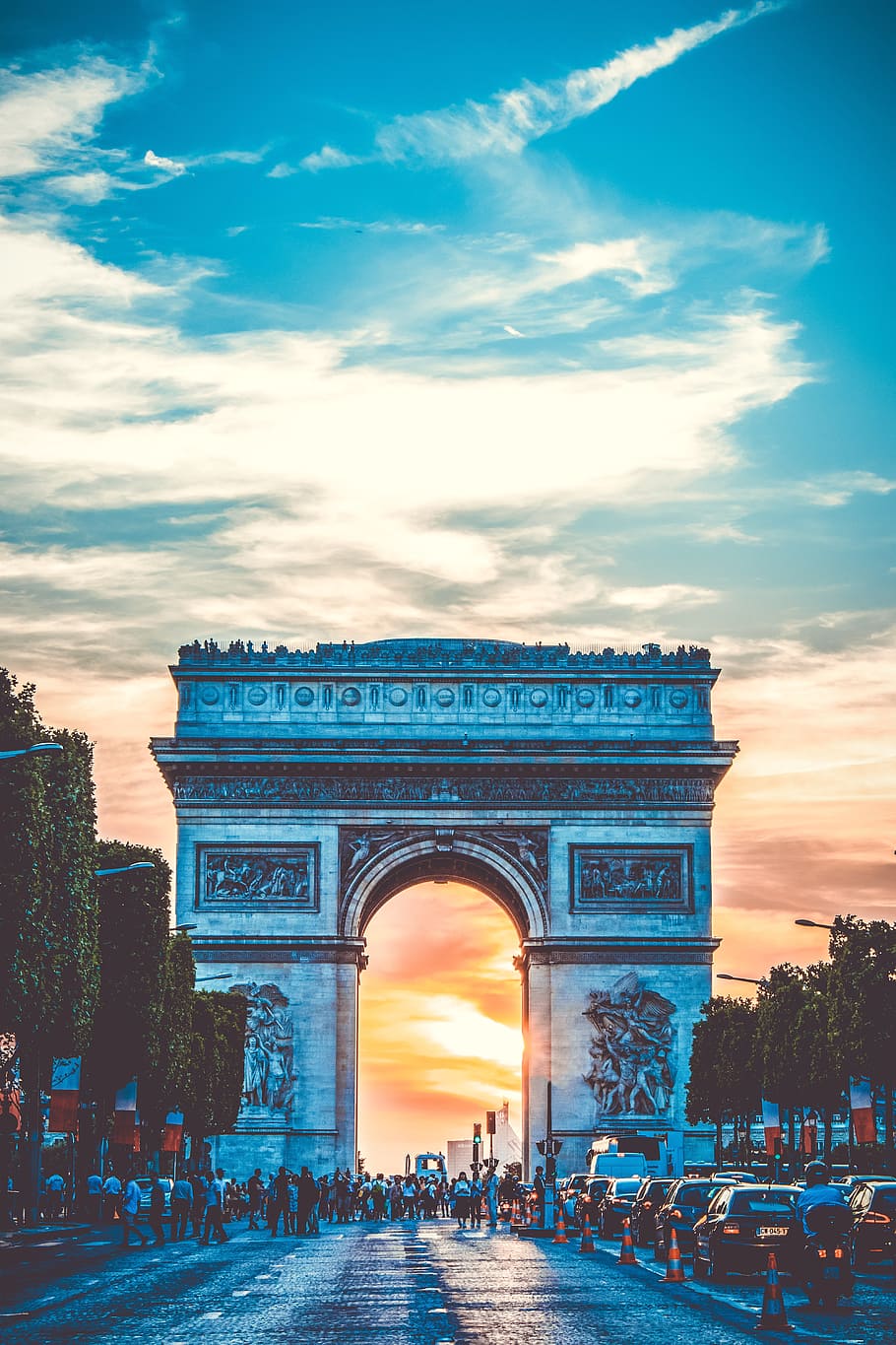 Arc de Triomphe 1080P, 2K, 4K, 5K HD wallpapers free download | Wallpaper  Flare