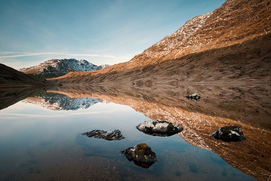 mountain, highland, cloud, sky, summit, ridge, landscape, nature HD wallpaper