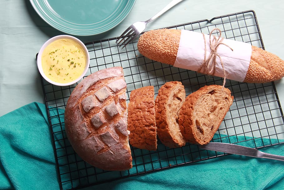 bread, green, dilicious, food, food and drink, freshness, ready-to-eat HD wallpaper