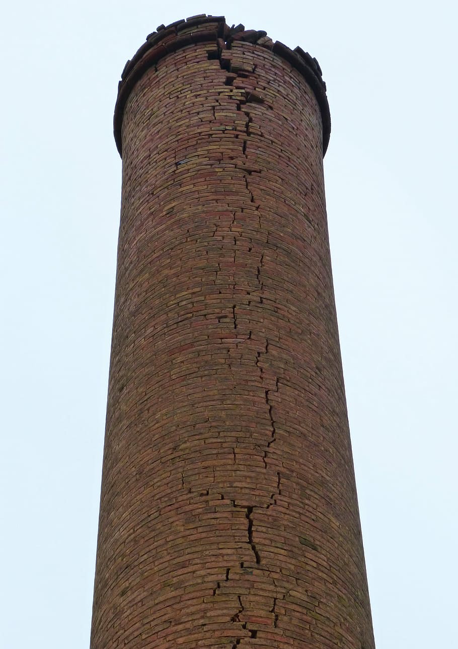 fireplace, brick, mine, ruin, low angle view, built structure HD wallpaper