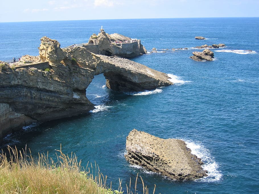 Atlantic, Coast, Natural, Gate, Rock, natural gate, rock arch HD wallpaper
