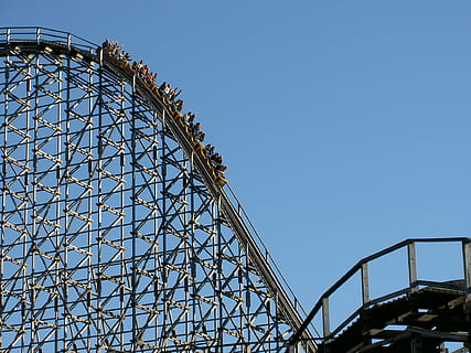 adrenaline, amusement, challenge, coaster, danger, dare, excite HD wallpaper