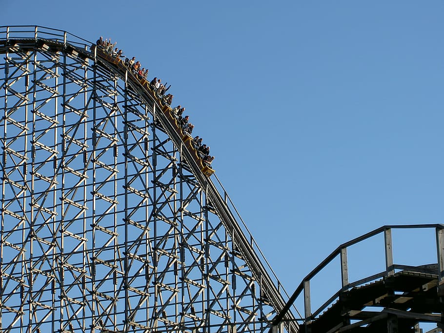 adrenaline, amusement, challenge, coaster, danger, dare, excite HD wallpaper