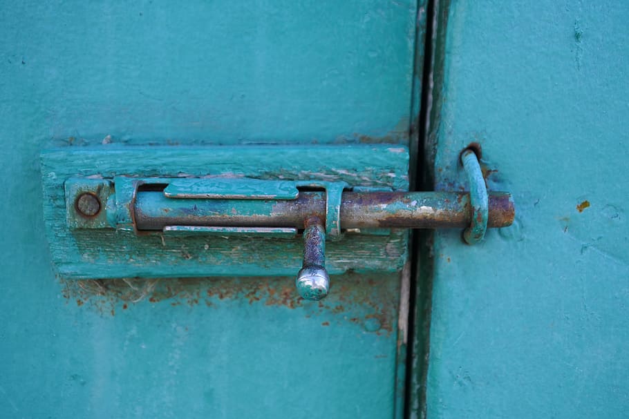 Old, Gate, Gate Valve, Past, from the past, door, lock, rusty HD wallpaper